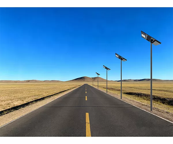 lampu jalan solar semua dalam satu brett