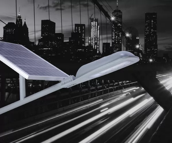 Lampu Jalan Solar Kompak Dua-dalam-Satu