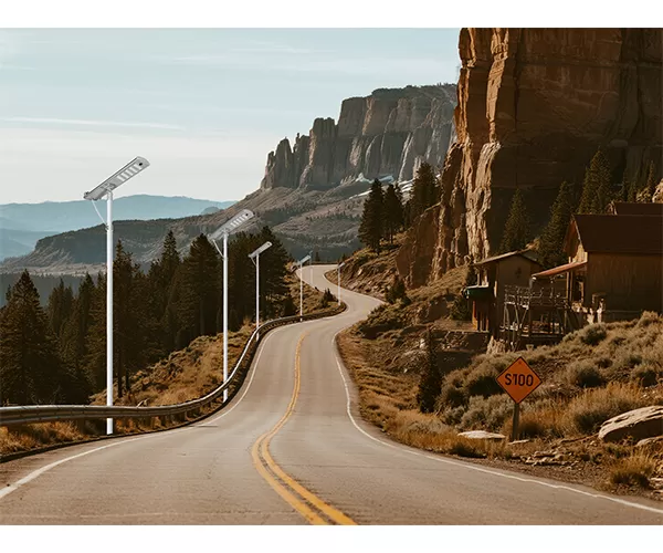 Lyra lampu jalan solar semua-dalam-satu