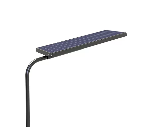 Lampu jalan suria plat semua dalam satu
