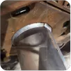 Proses kimpalan robot